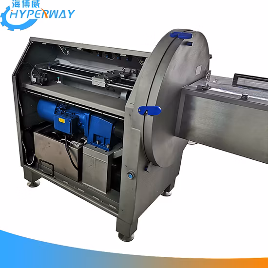 Automatic Frozen Row Meat Slicing Machine /Steak Bacon Ham Slicer /Fish Fillets Cutter